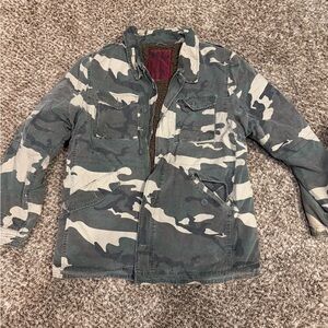 Vintage Pat’s Fleece-Lined Camo Jacket (USA Made)
